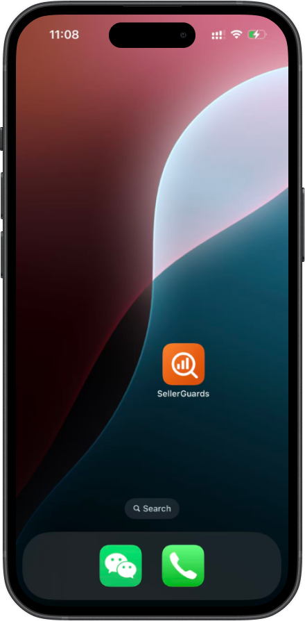 SellerGuards icon on home screen