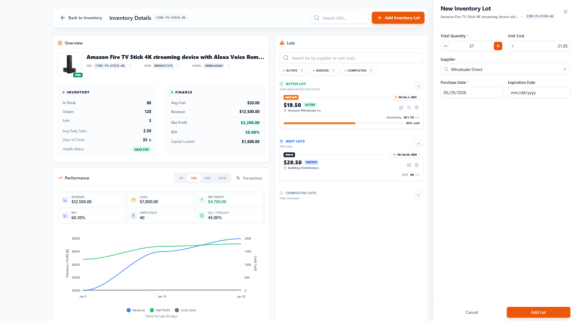 FIFO Inventory Costing